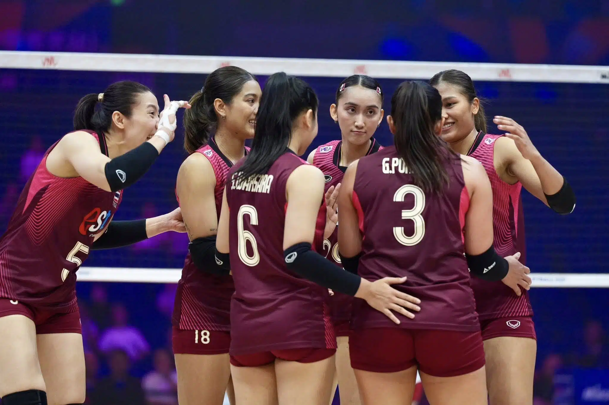 ทีมวอลเลย์บอลหญิงไทยเข้าร่วมการแข่งขัน VNL 2026